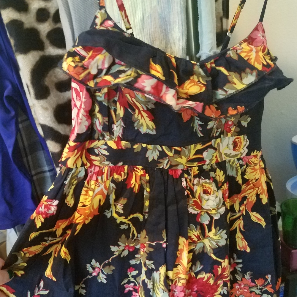 Light floral dress